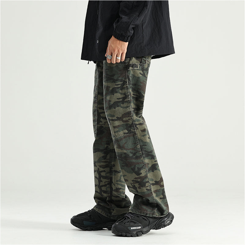 GTRG Camo Print Jeans