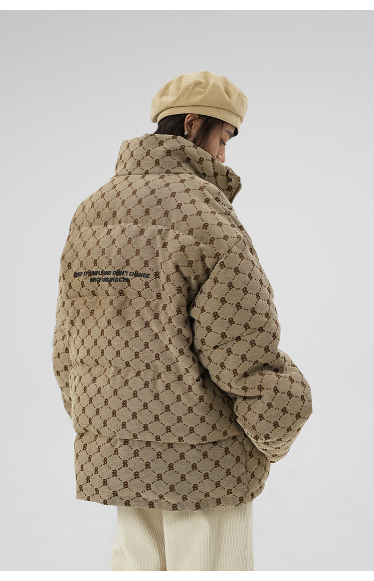 BJHG Personalized Monogram Puffer Jacket