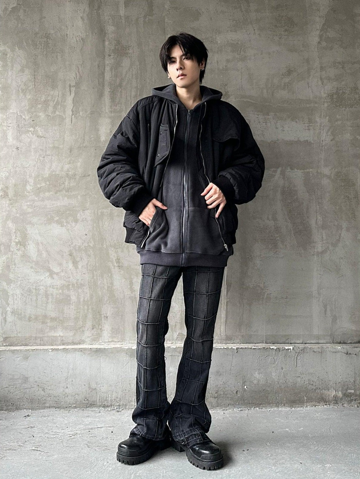 MRNEARLY Premium Heavyweight Flight Jacket