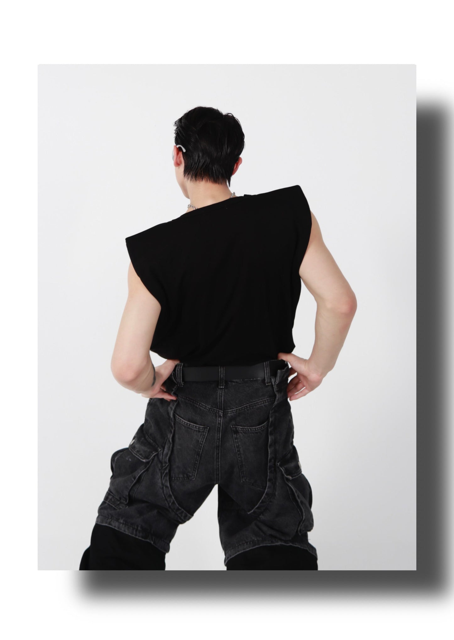 CulturE Star Spiked Tank Top