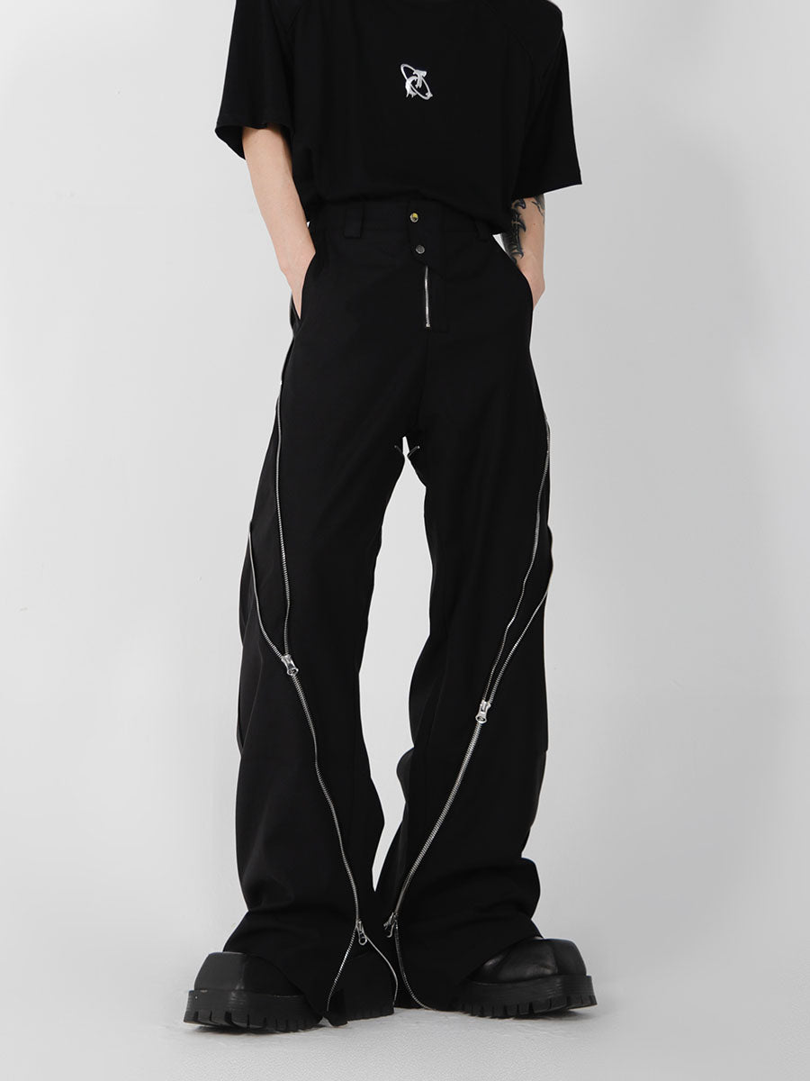 CulturE Zip-Up Trousers
