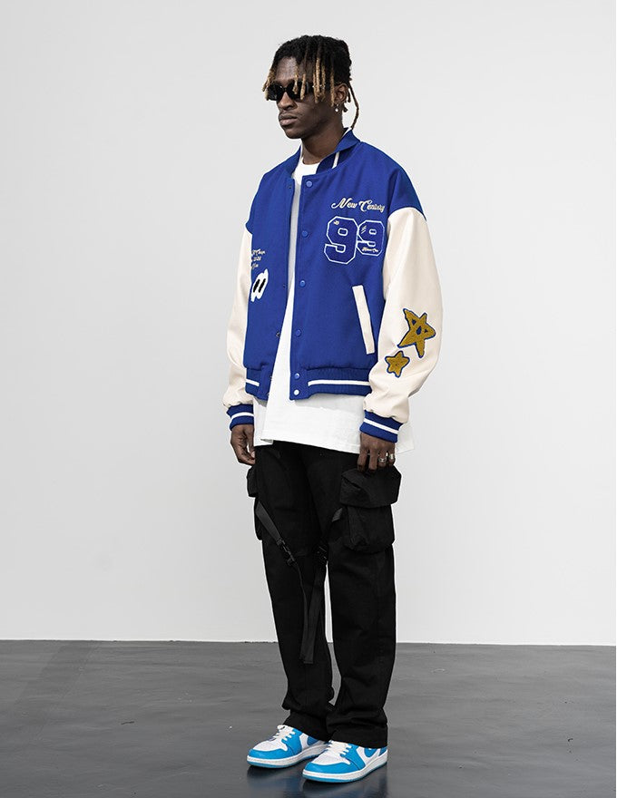 HARSH and CRUEL 'Clouded' Varsity Jacket