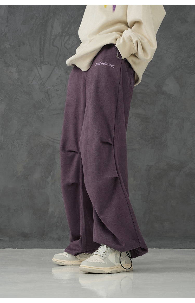BJHG Soft Suede Pants