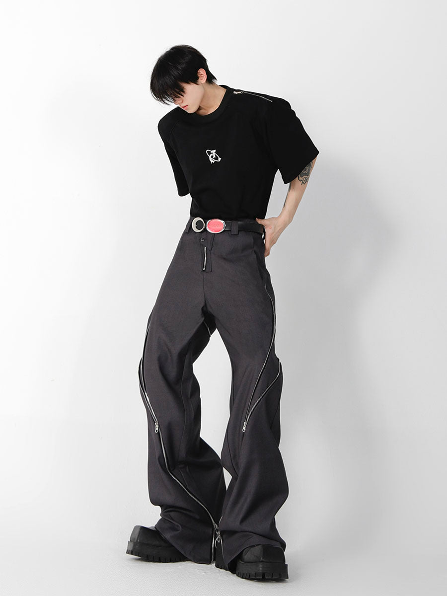 CulturE Zip-Up Trousers