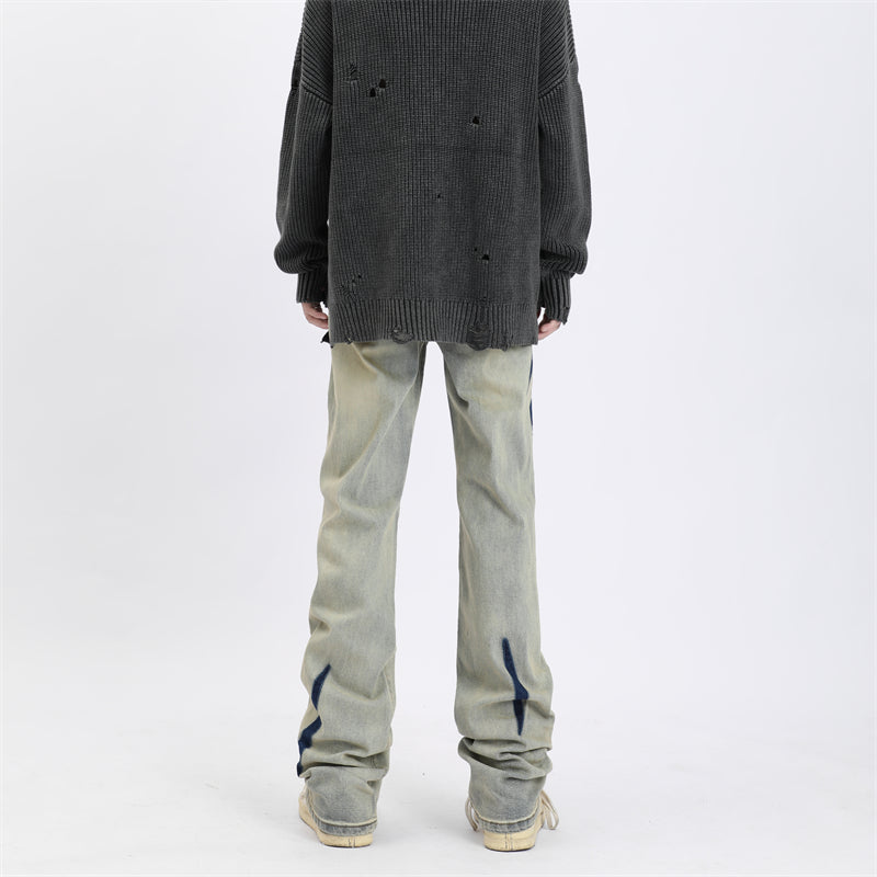 MaxDstr Distressed Ripped Jeans