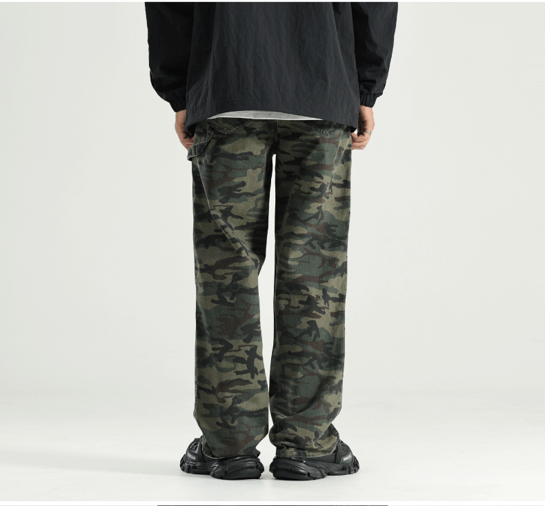GTRG Camo Print Jeans