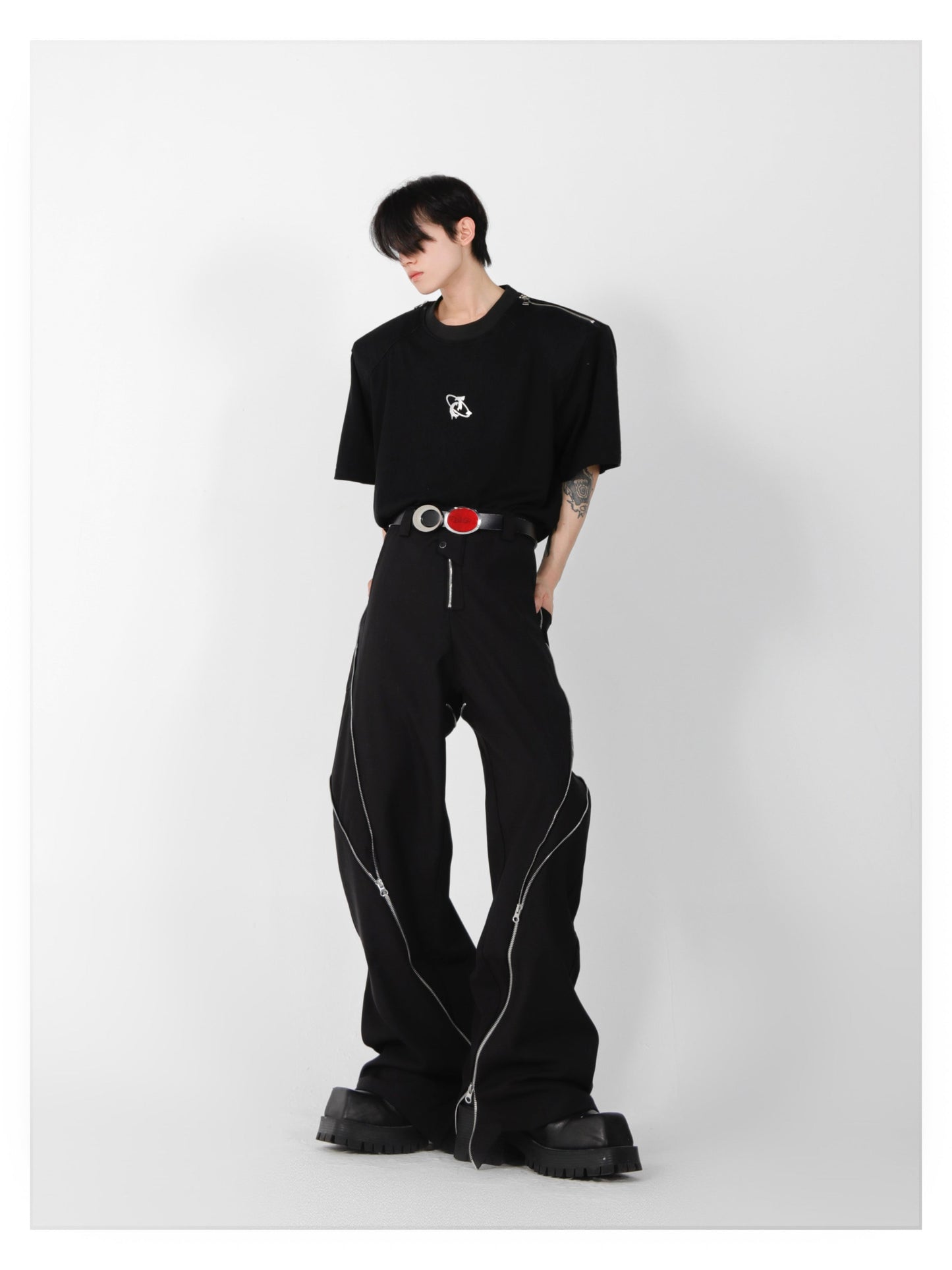 CulturE Zip-Up Trousers