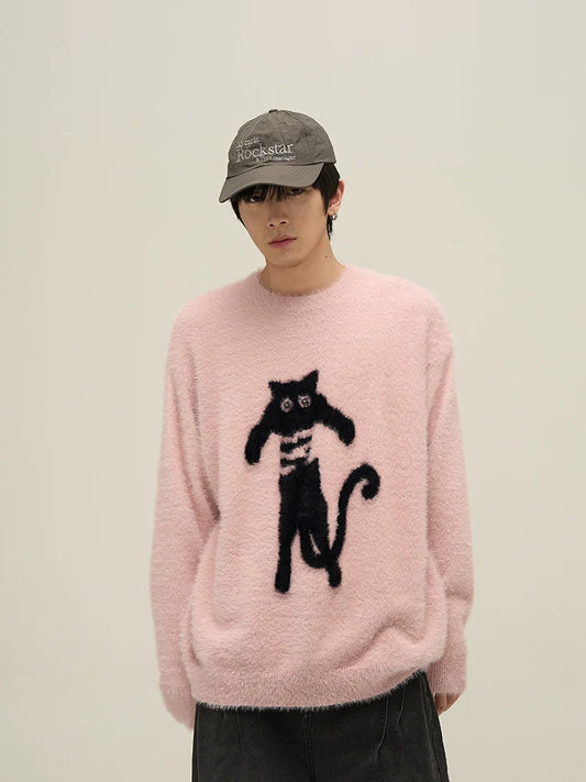 Cat-Inspired Sweater
