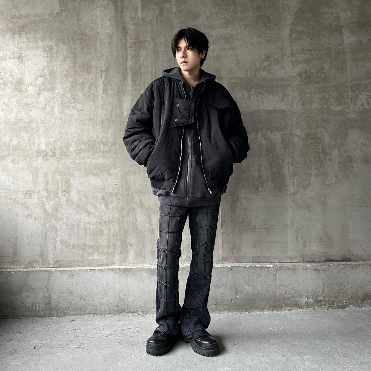 MRNEARLY Premium Heavyweight Flight Jacket