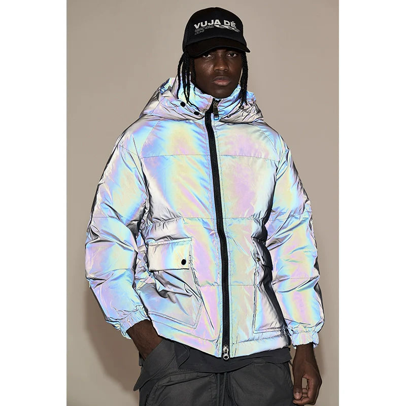 CWHAT Reflective Puffer Jacket with 3M Technology