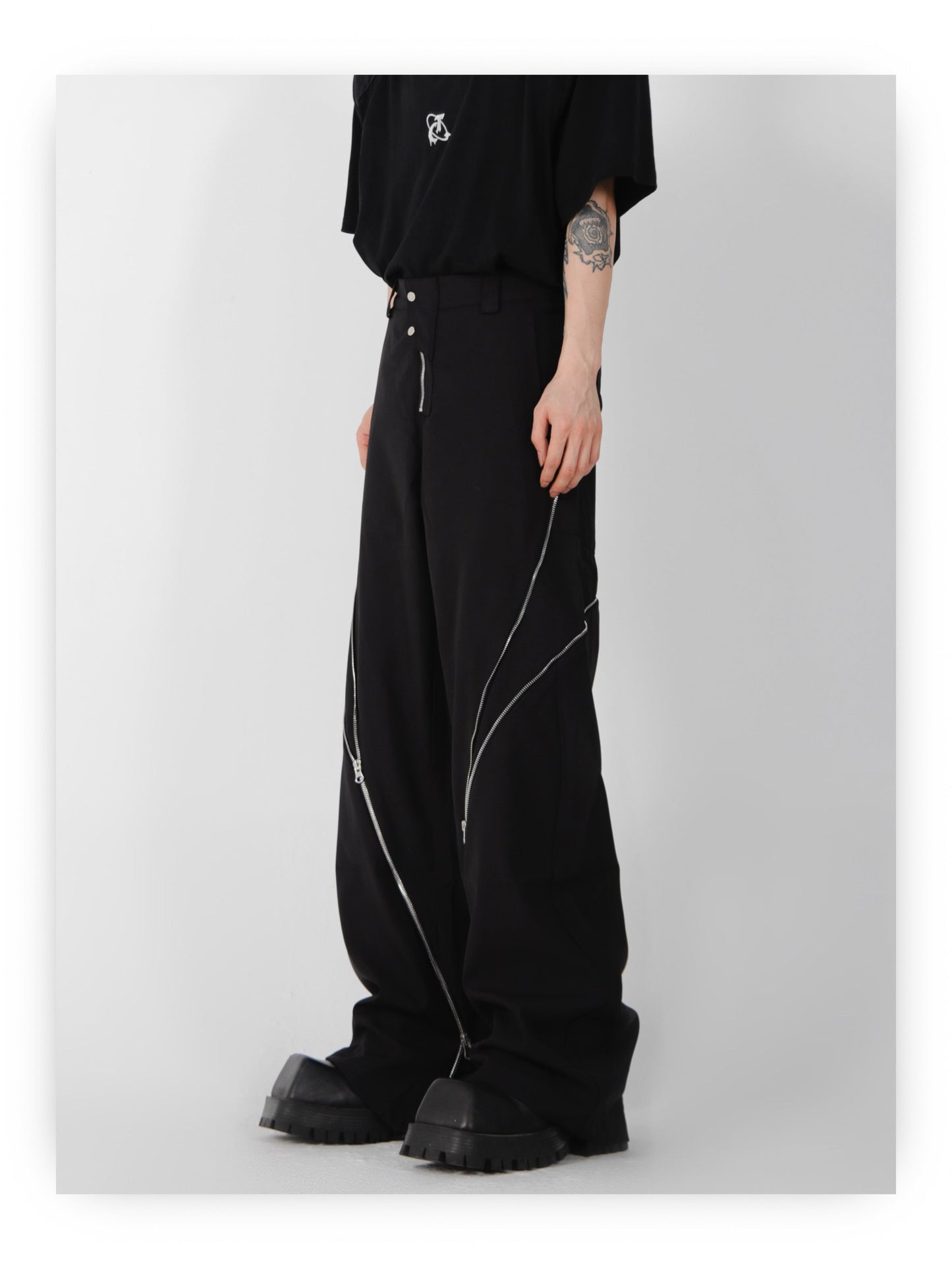 CulturE Zip-Up Trousers