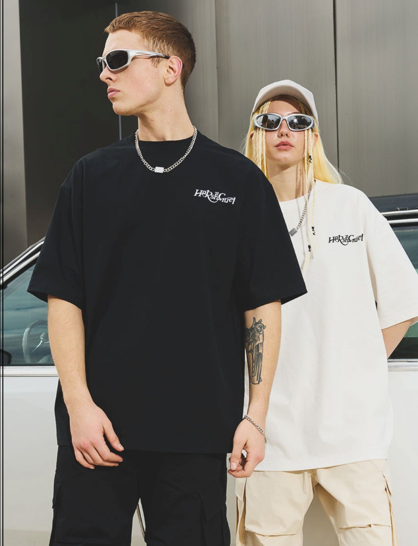 Bold and Edgy Logo T-Shirt