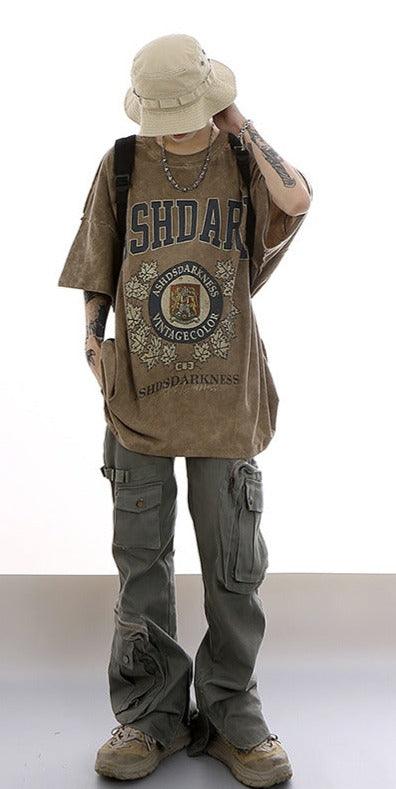 Ash Dark Vintage Collegiate T-Shirt