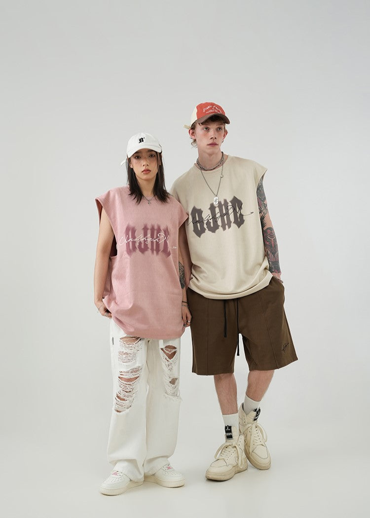 BJHG Logo Sleeveless T-Shirt