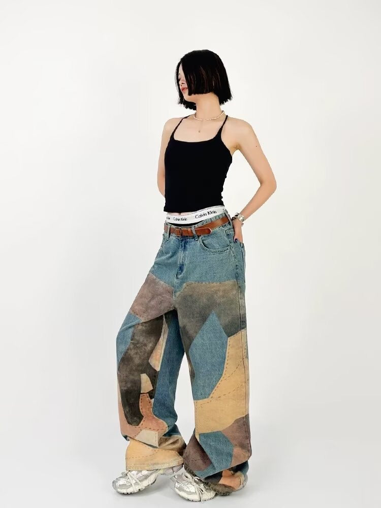 HJK Exclusive 'Surrealism' Distressed Deconstructed Denim