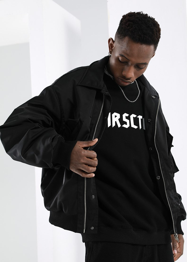 NOSAW Studded Aviator Jacket