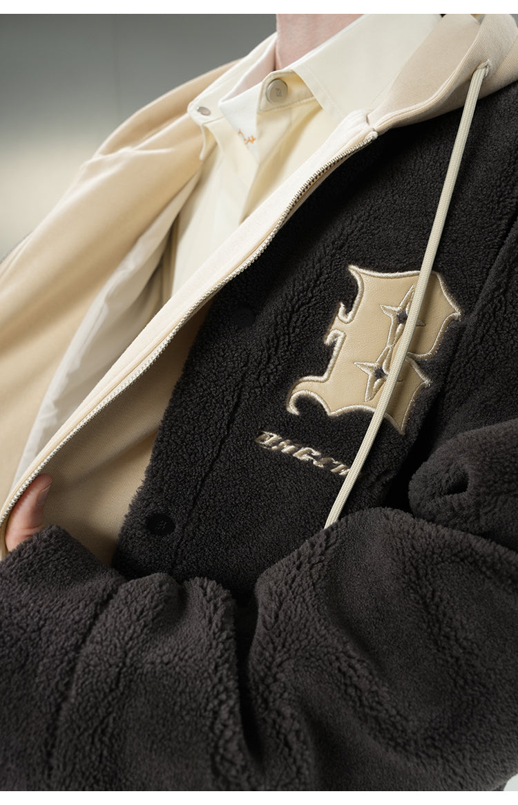 BJHG Two-Tone Layered Jacket