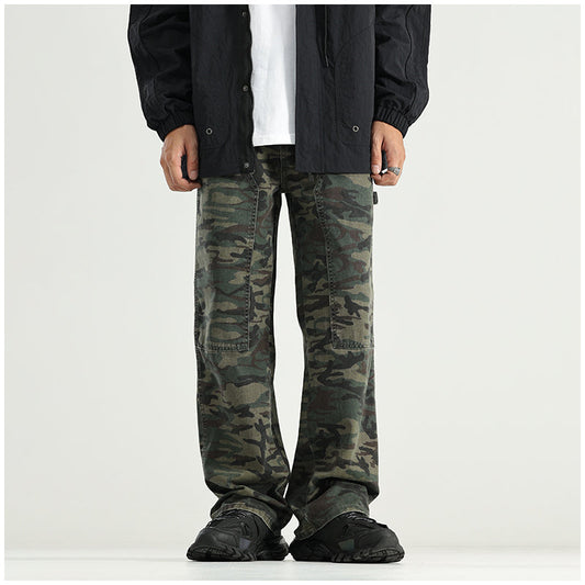GTRG Camo Print Jeans