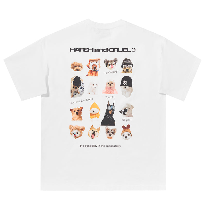 Edgy and Bold 'Pup' T-Shirt