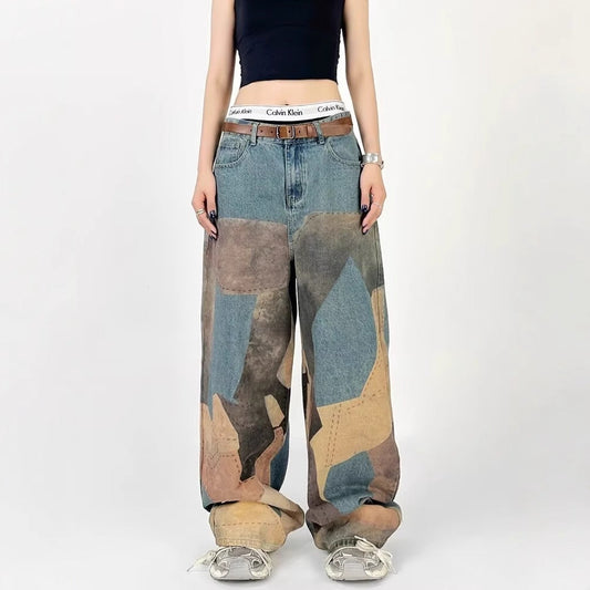 HJK Exclusive 'Surrealism' Distressed Deconstructed Denim