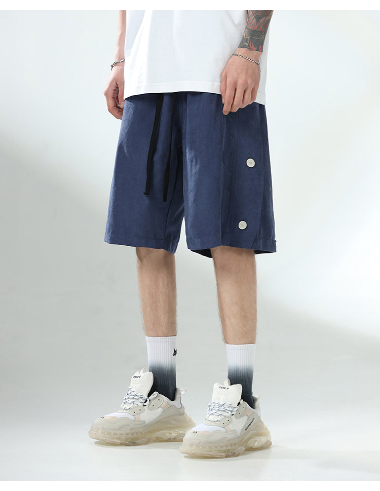 BJHG Casual Button-Up Shorts