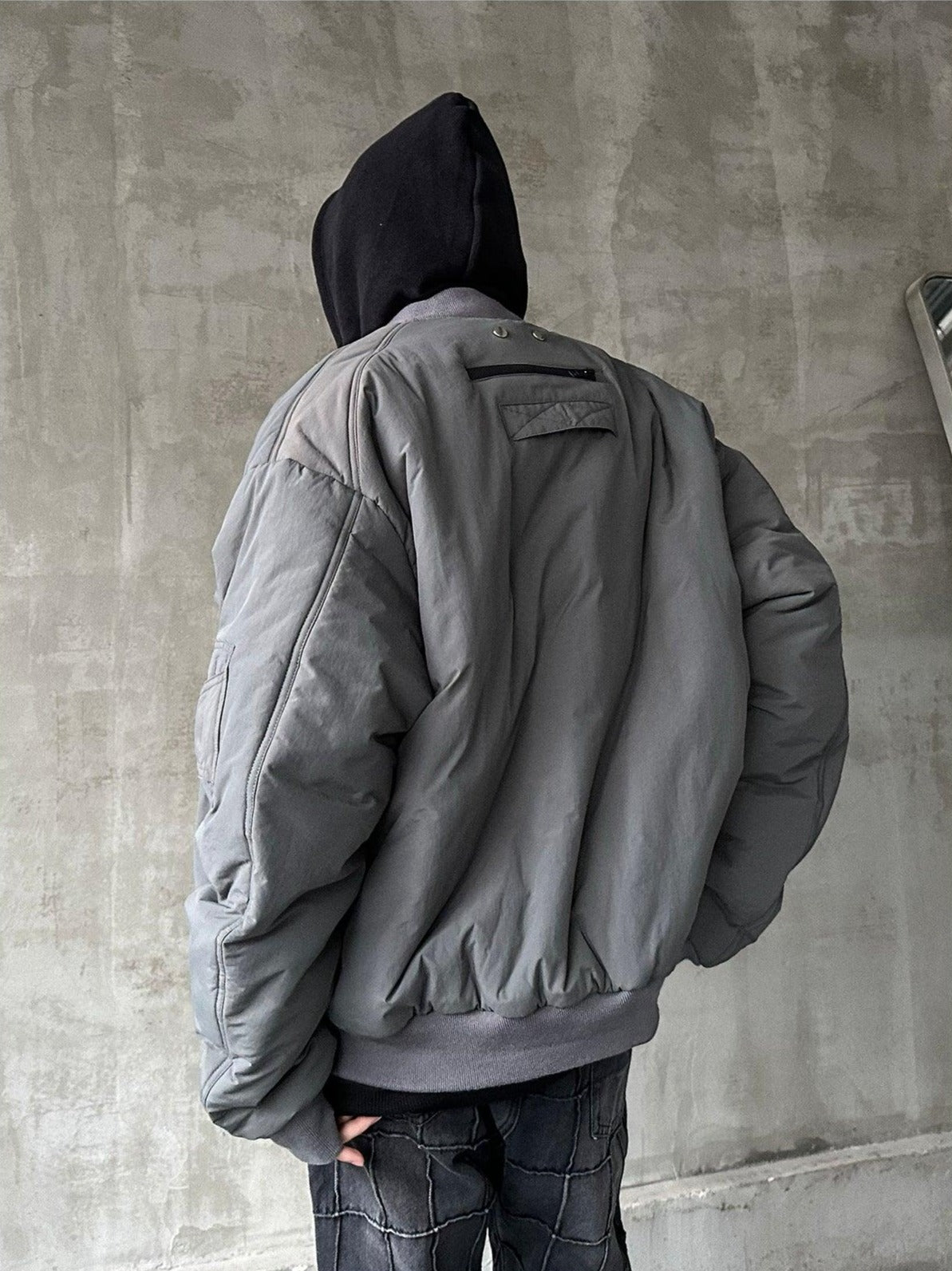 MRNEARLY Premium Heavyweight Flight Jacket