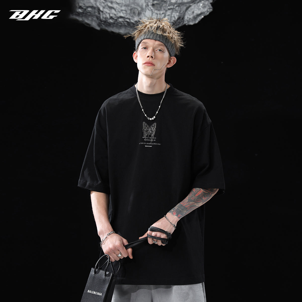 BJHG 3M Reflective Butterfly T-Shirt