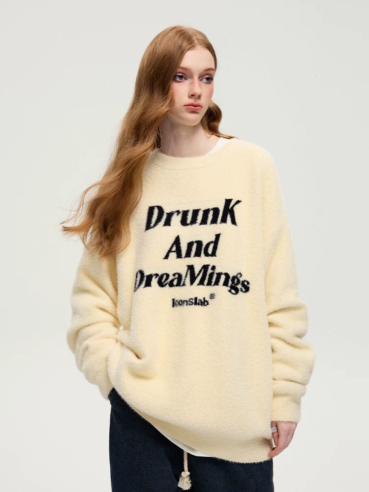 ICONSLAB 'DrunK And DreaMing' Knit Sweater