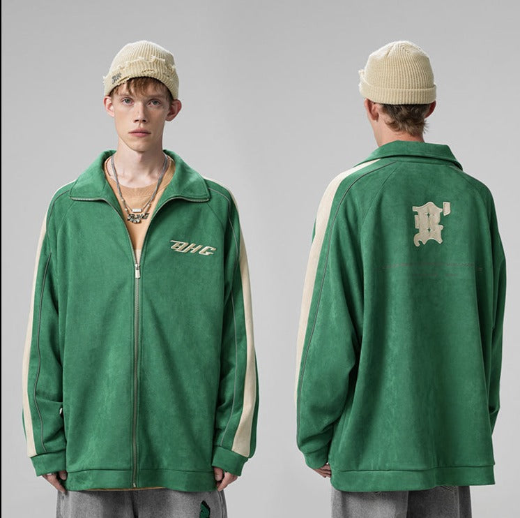 BJHG 3M Suede Athletic Jacket