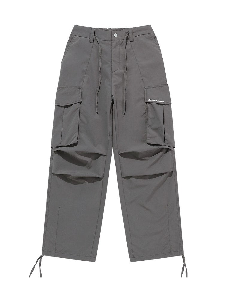 BJHG Pleated Utility Cargo Trousers