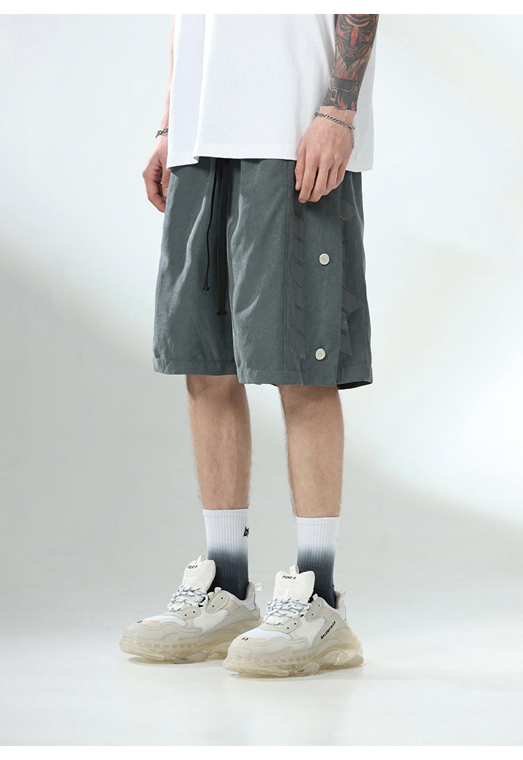 BJHG Casual Button-Up Shorts