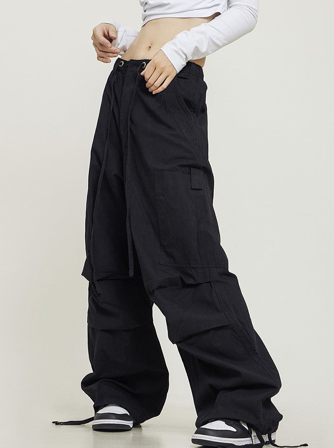 CTB Relaxed Fit Pleated Cargo Pants