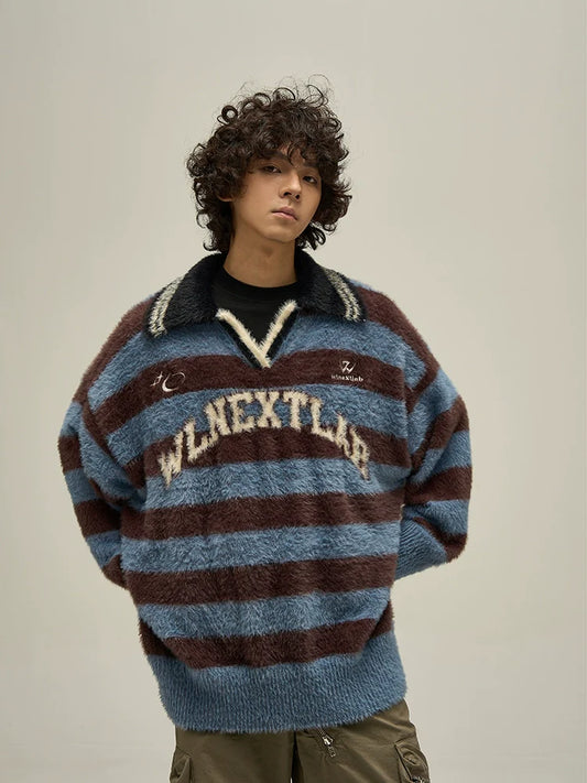 WLNEXT Logo Polo Sweater