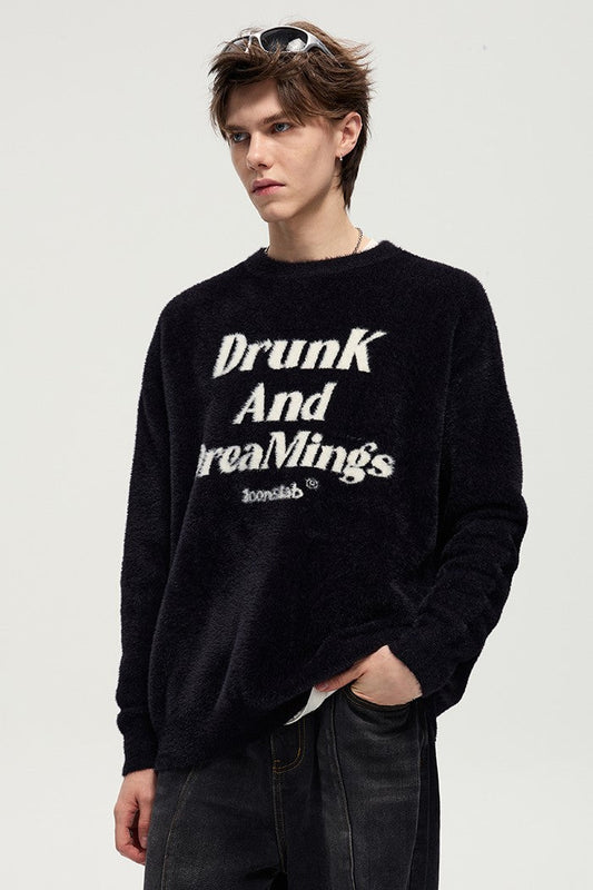 ICONSLAB 'DrunK And DreaMing' Knit Sweater