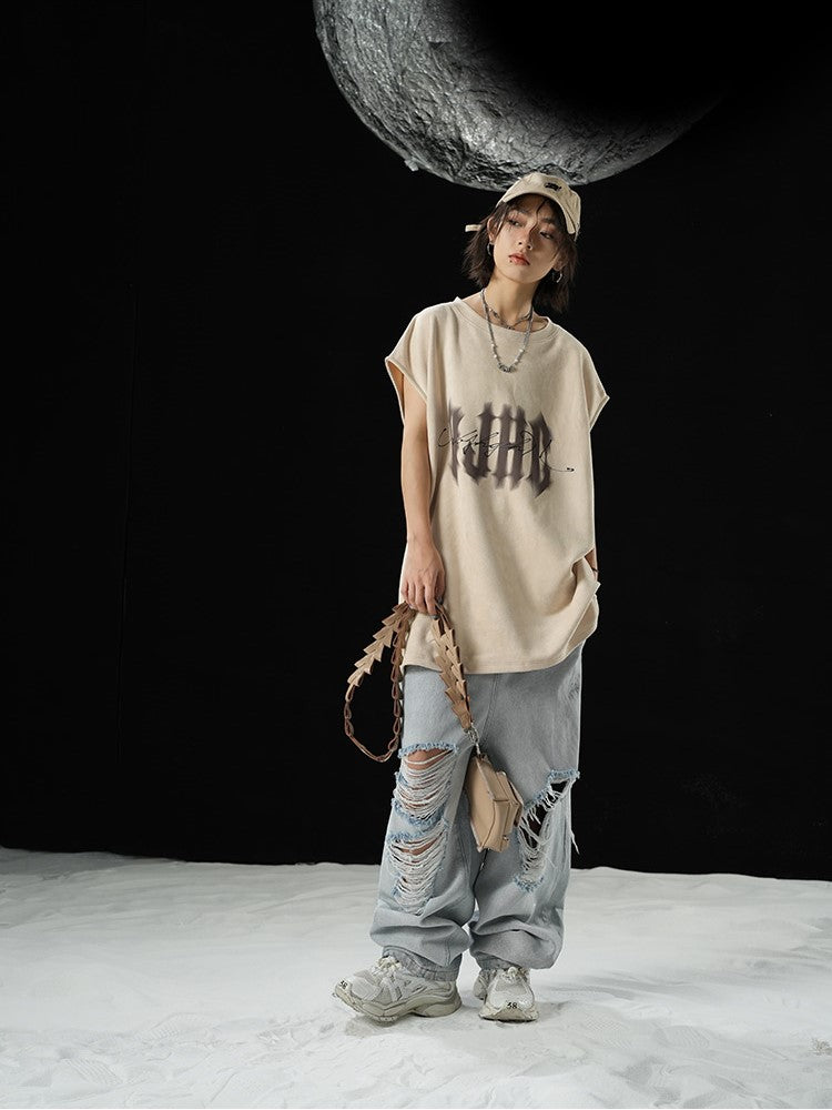 BJHG Logo Sleeveless T-Shirt