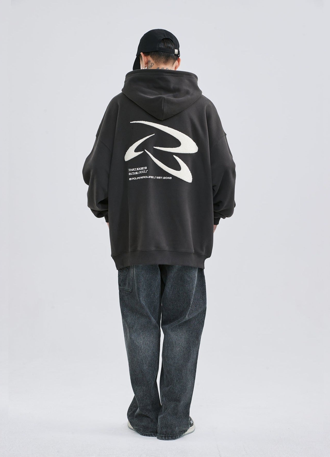 PCLP Embroidered Hoodie with Frisbee Design