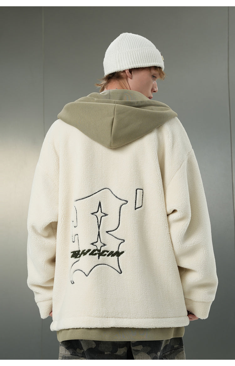 BJHG Two-Tone Layered Jacket