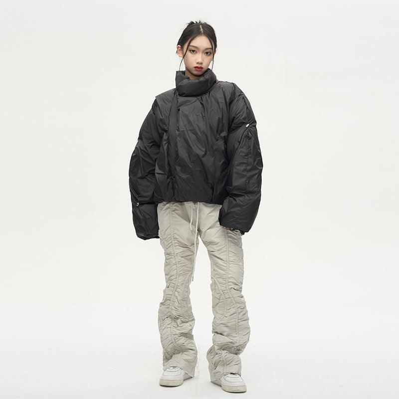 77F7GHT Layered Puffer Jacket
