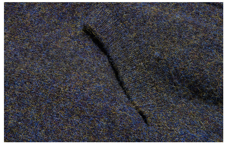 RAPPEYE Double-Zip Hooded Mohair Sweater