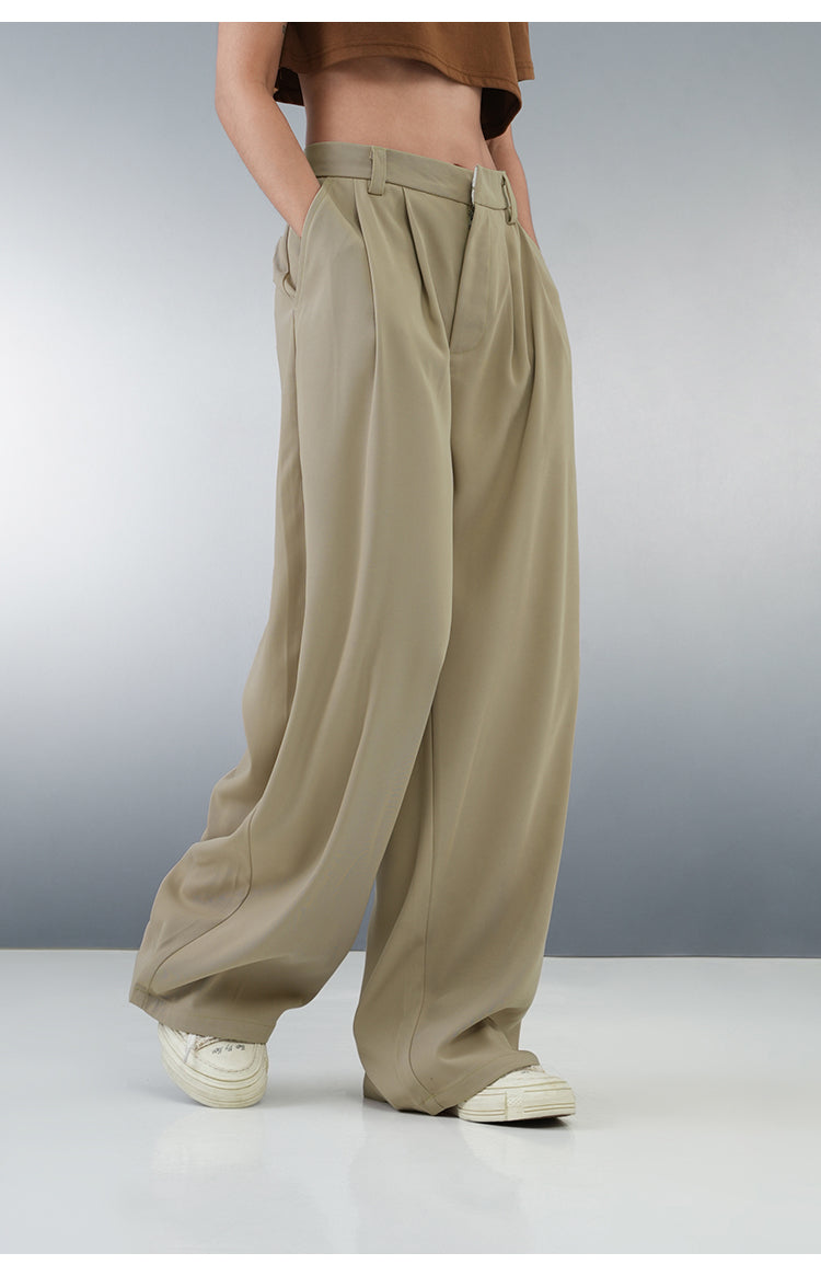 BJHG Stylish Pleated Pants