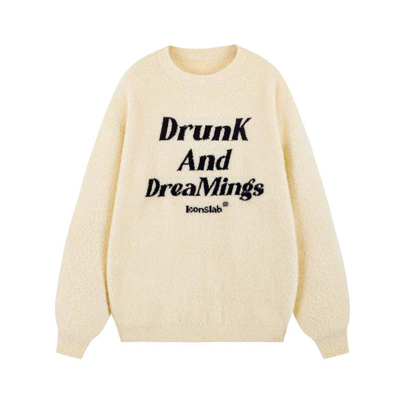 ICONSLAB 'DrunK And DreaMing' Knit Sweater