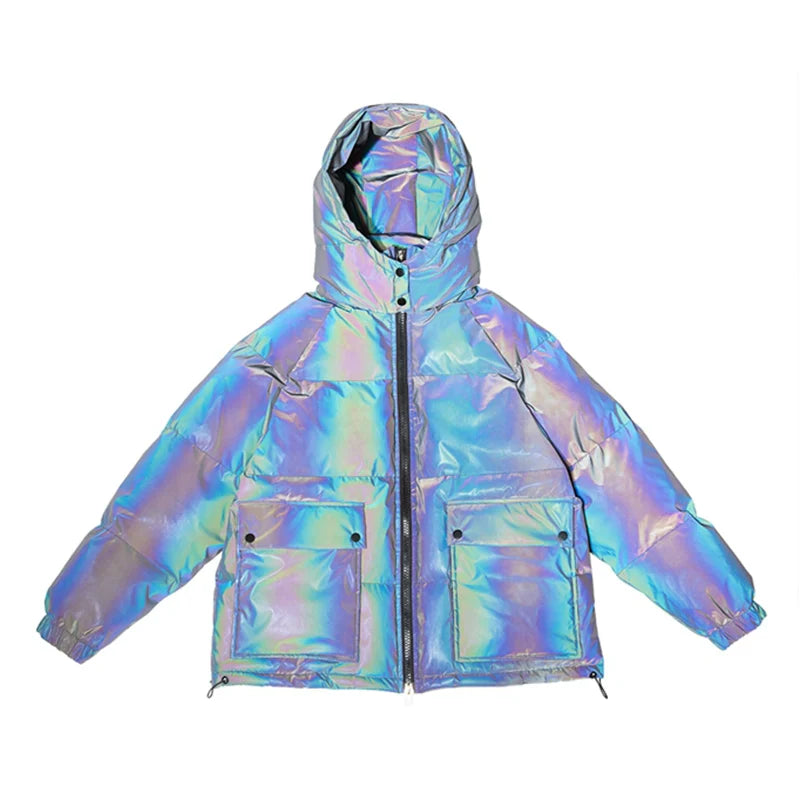 CWHAT Reflective Puffer Jacket with 3M Technology