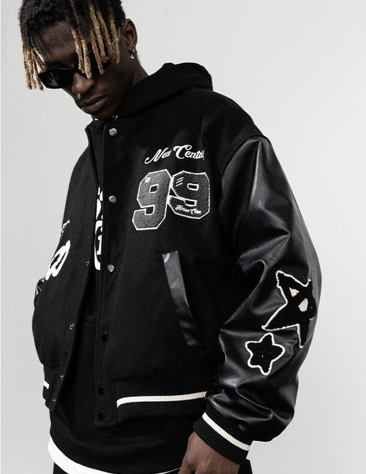 HARSH and CRUEL 'Clouded' Varsity Jacket