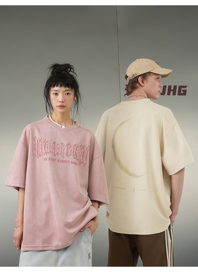 BJHG 3M Reflective Crescent Moon T-Shirt