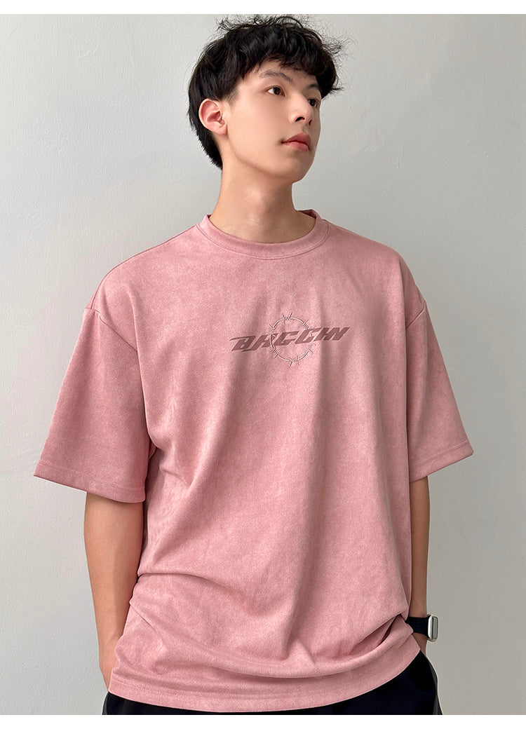 BJHG 'Thorns' Suede T-Shirt