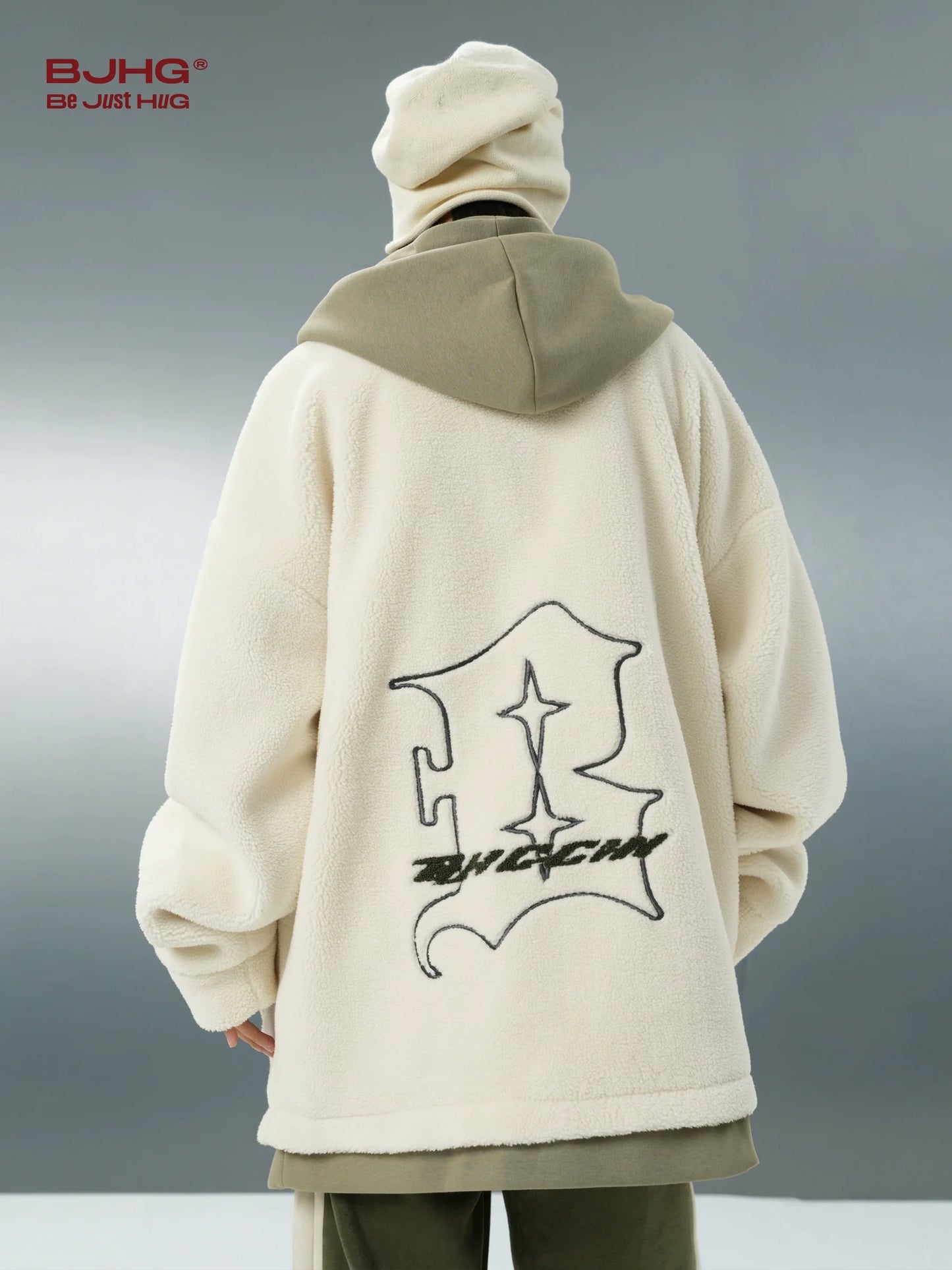 BJHG Two-Tone Layered Jacket