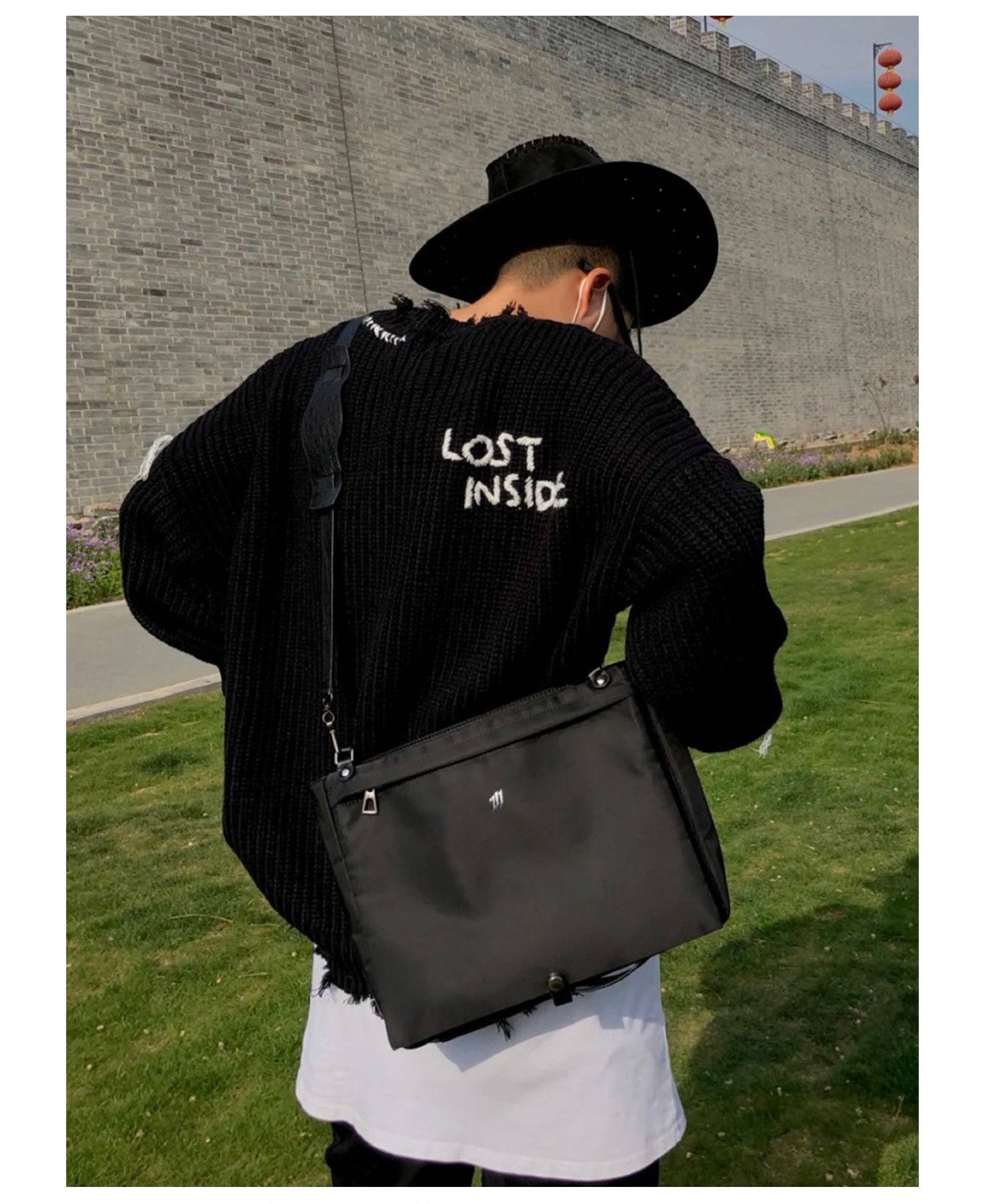 PCLP 'Lost Inside' Vintage-Inspired Distressed Knit Sweater