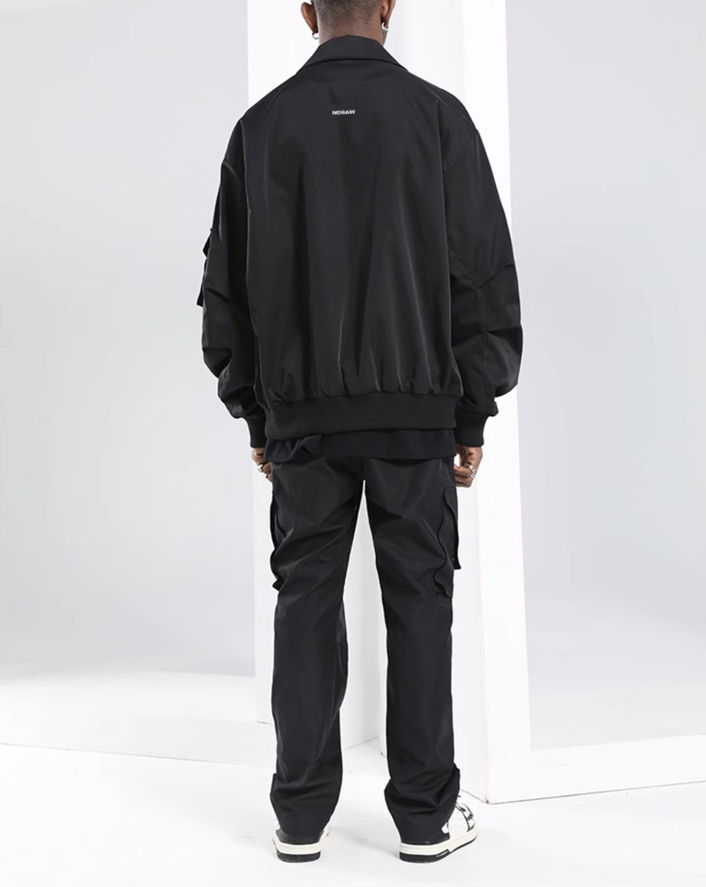 NOSAW Studded Aviator Jacket