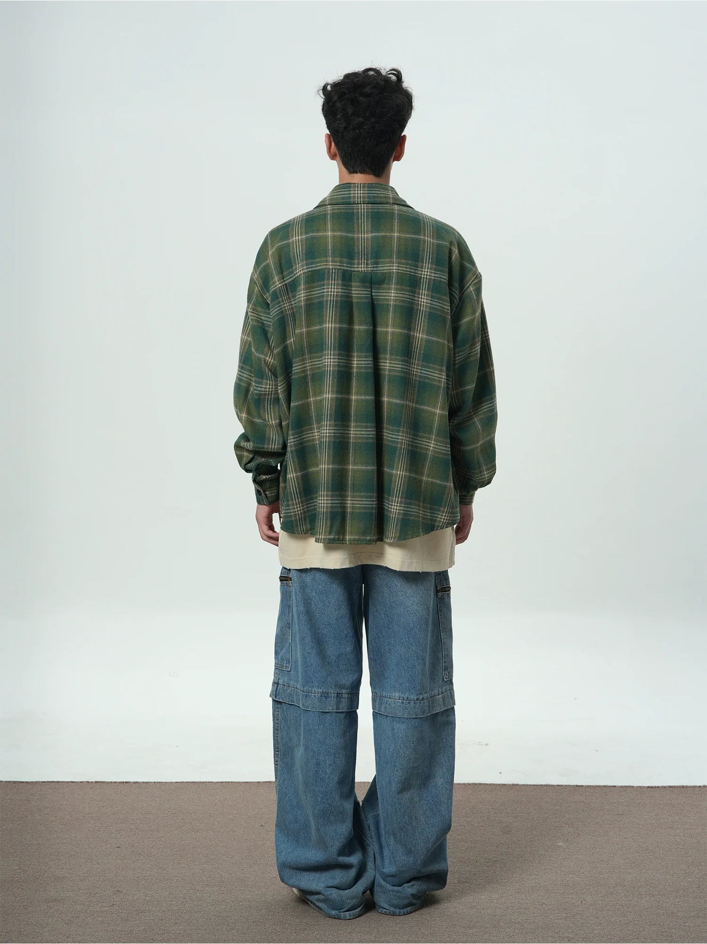 JUMPNEXT Distressed Brushed Flannel