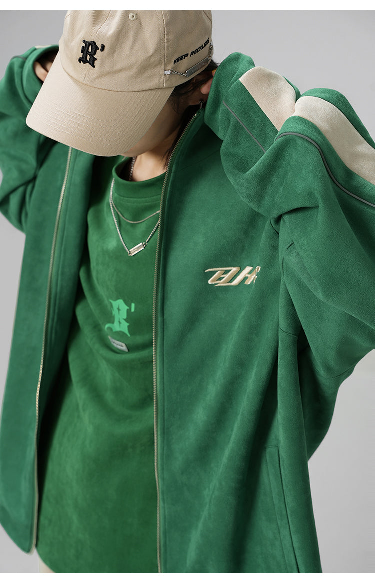 BJHG 3M Suede Athletic Jacket